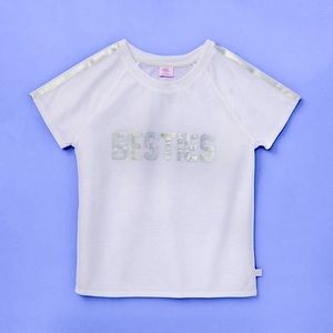 ✨ NWT Girls Iridescent ‘Besties’ Tee ✨